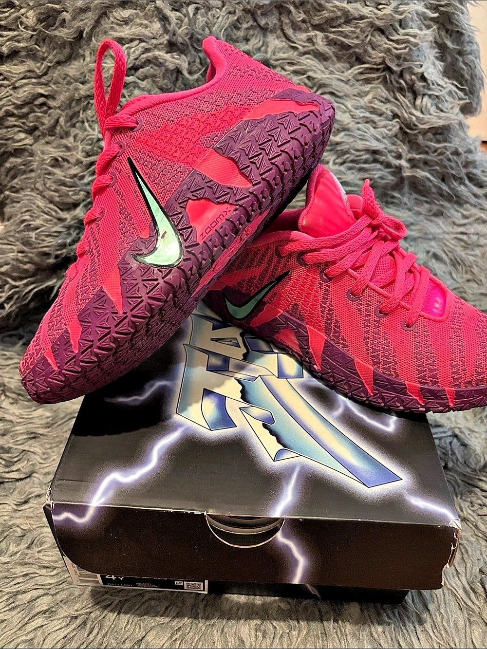 Nike Ja 3 GS Hyper Pink Mint Foam Black US 4Y